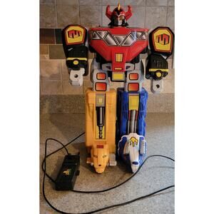 1994 Power Rangers Megazord by Saban Marchon 14" Remote Control Deluxe WORKS!